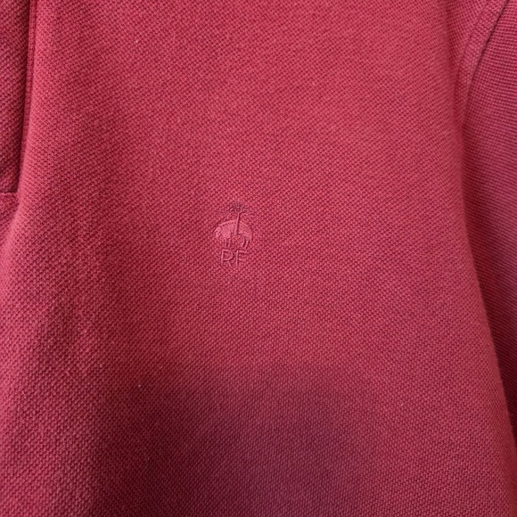 Brooks Brothers Red Fleece Men's Red Quarter Zip Sweatshirt Pullover M Classic - Picture 4 of 10